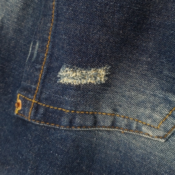 2 pairs of denim shorts, liquid and lucky brand - fits size 14 - Picture 4 of 16